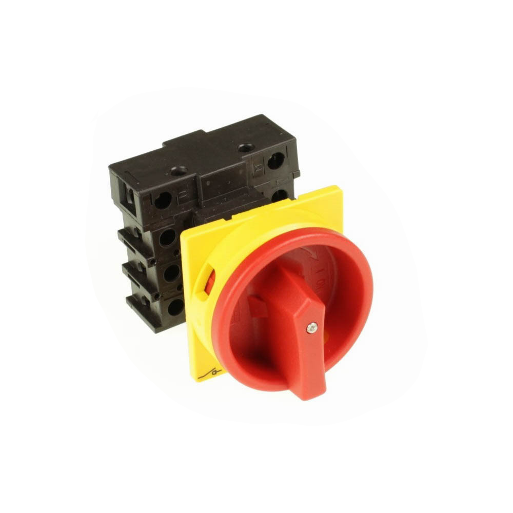 10877: Main switch, flush-mounted on cover