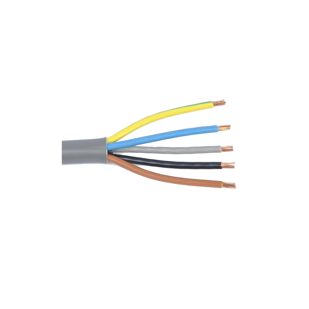 Electricity cable 5 x 1.5 mm² (400 Volt)