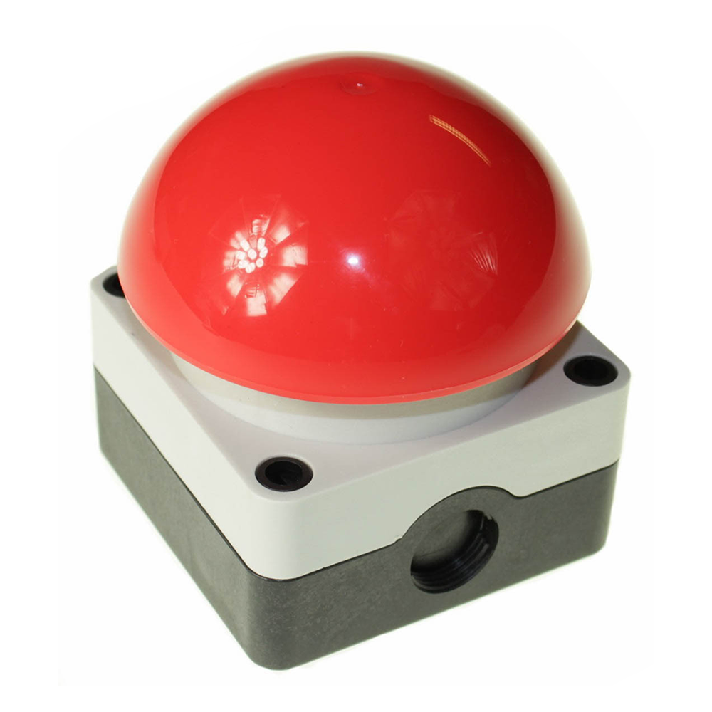 11100: Geba push button RED