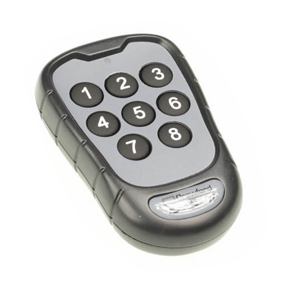 11520: Hand transmitter 8 channel (869 MHz) suitable for Assa Abloy doors