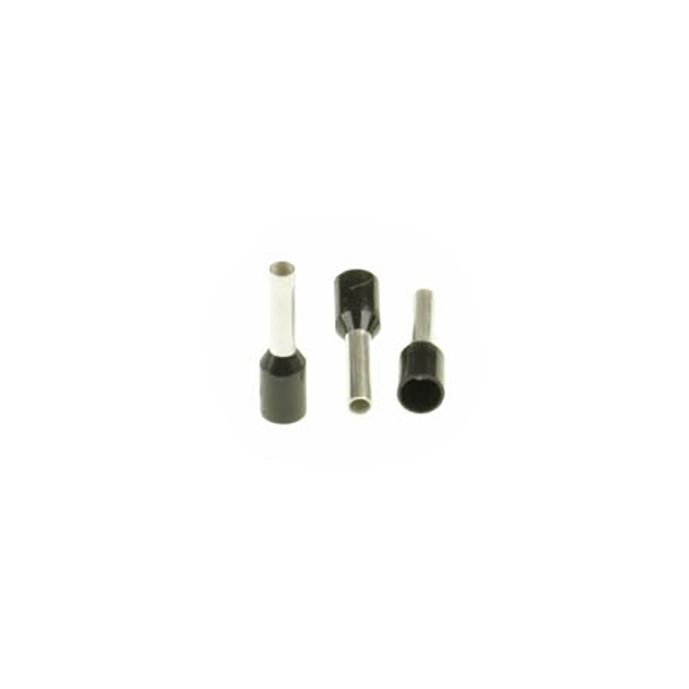 11739: Electric wire ferrule 1,5 mm² x 8 mm black