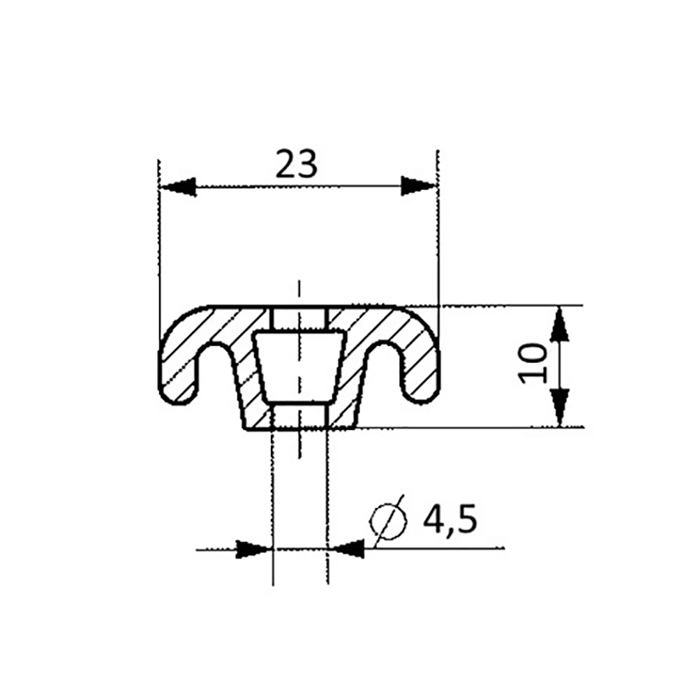 Profile for Salco side seal