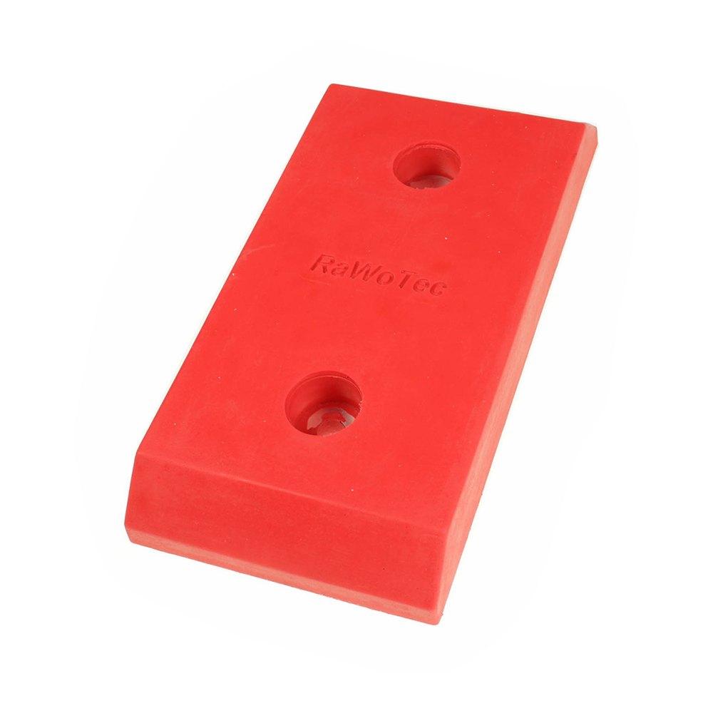 11911: Dock buffer 500 x 250 x 120 red