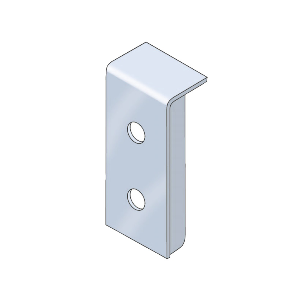 12034: Sockelleiste für Stertil Puffer, 450x200x100mm 