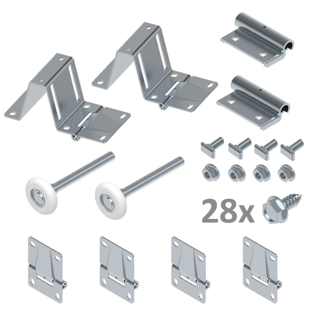 12826: Fitting set for ST3V/Hoesch fingersafe panels