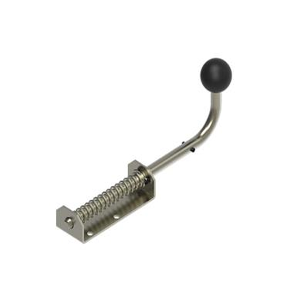 12846: Sliding latch stainless steel