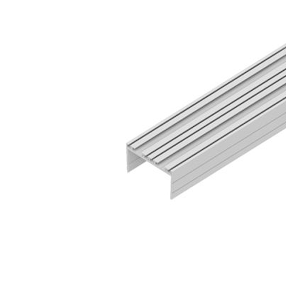 ISO80 PVC U-Profil für 80 mm stärke Sektionen - 12897