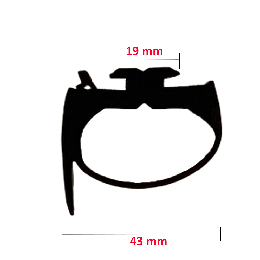 12928: Sealing rubber for MF7 sliding door