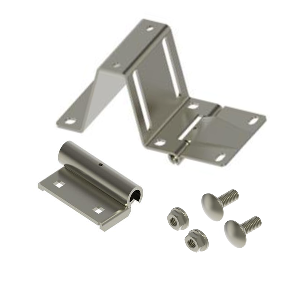 13070: Side hinge ST9V/Epco Stainless steel complete