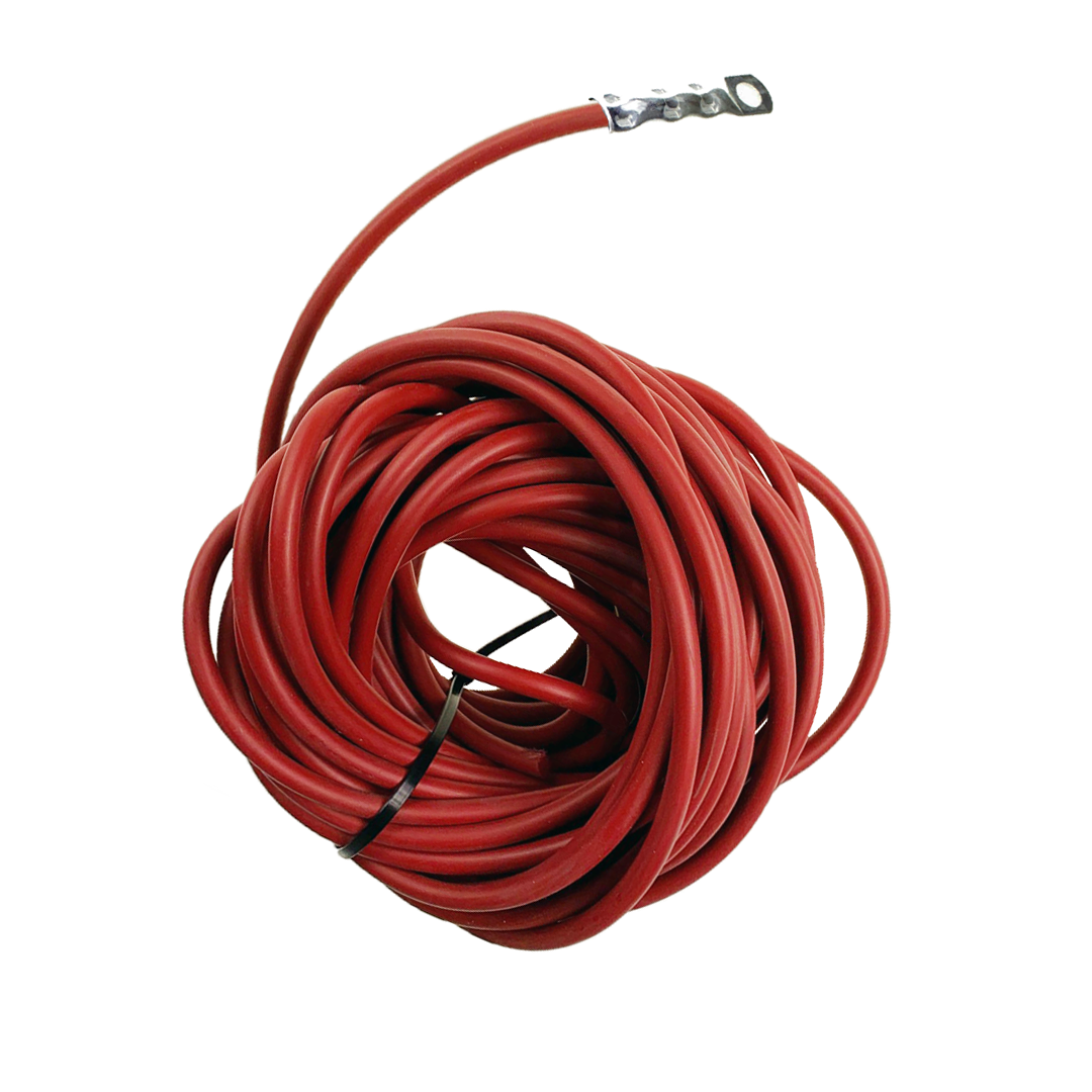 Drawstring red with end eye