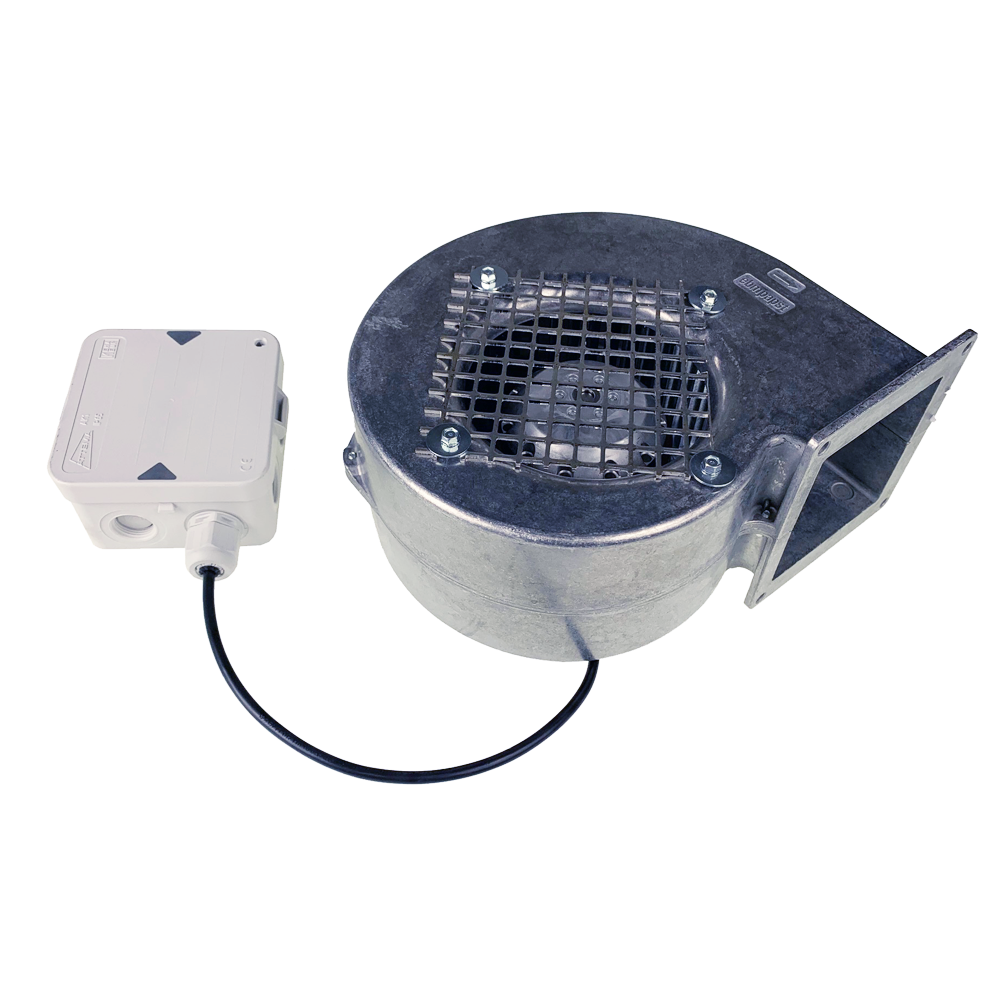 Ventilator 230V voor opblaasshelter