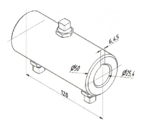 Heavy duty coupler 1 inch