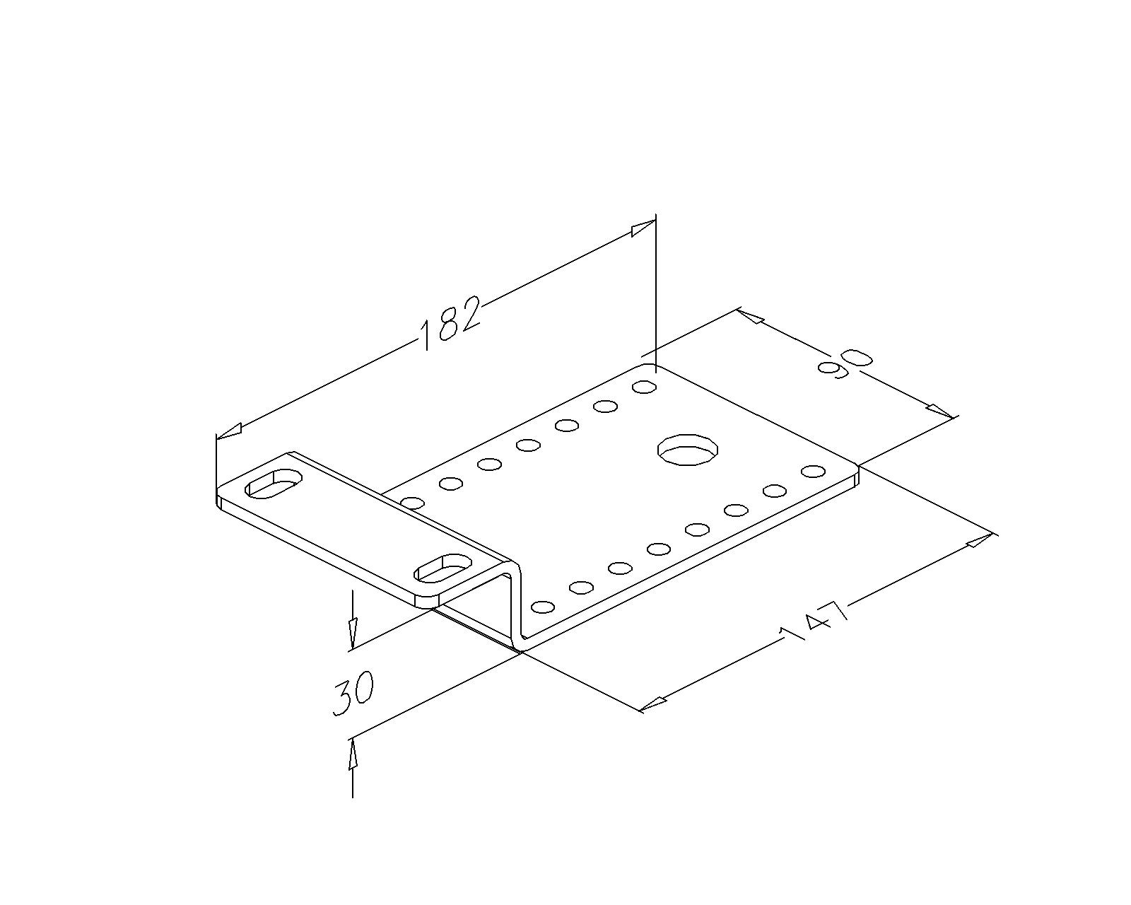 Mounting plate pusher springs in track