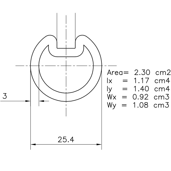 Buis as 1 inch