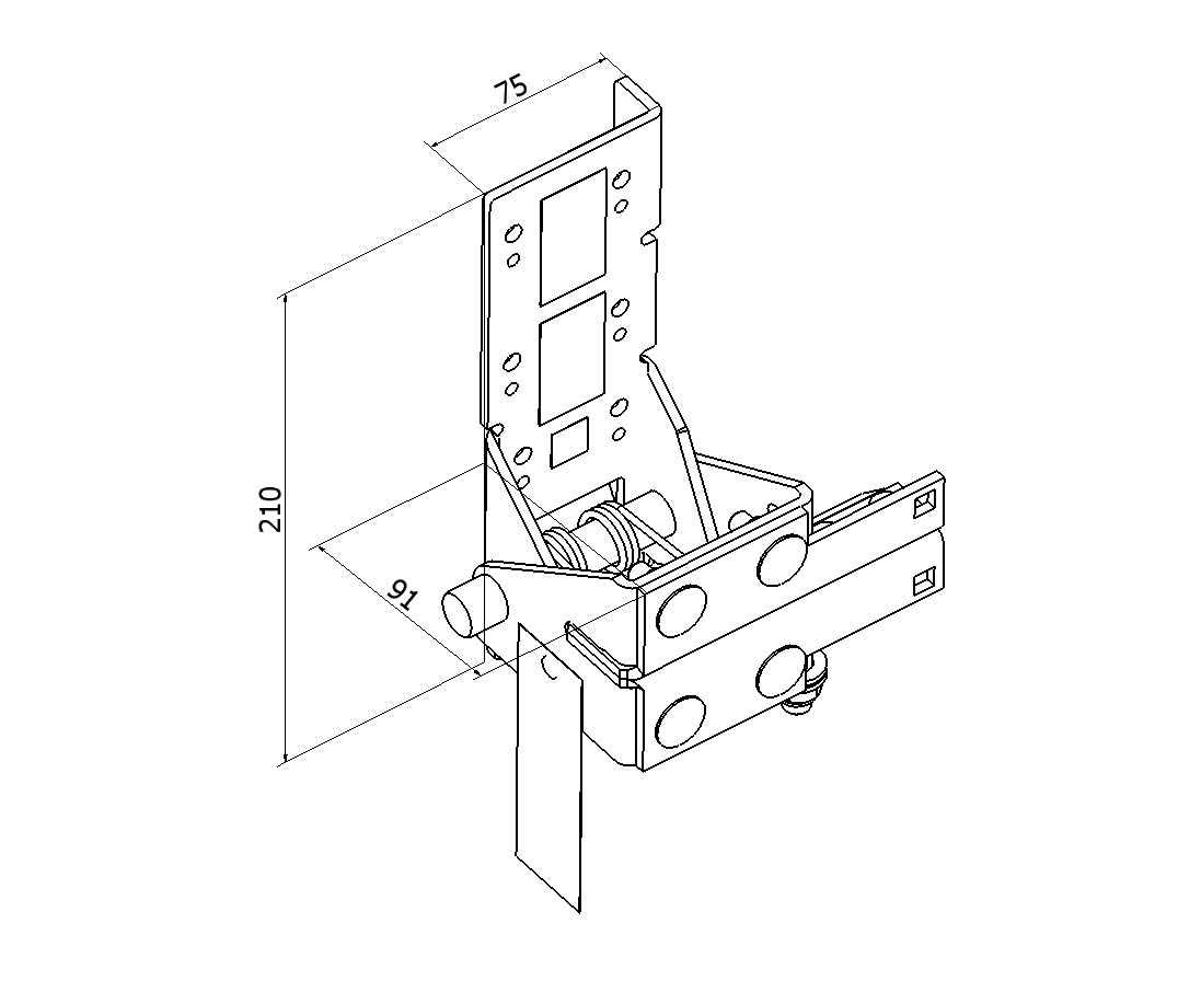 Cable break device (not adjustable)