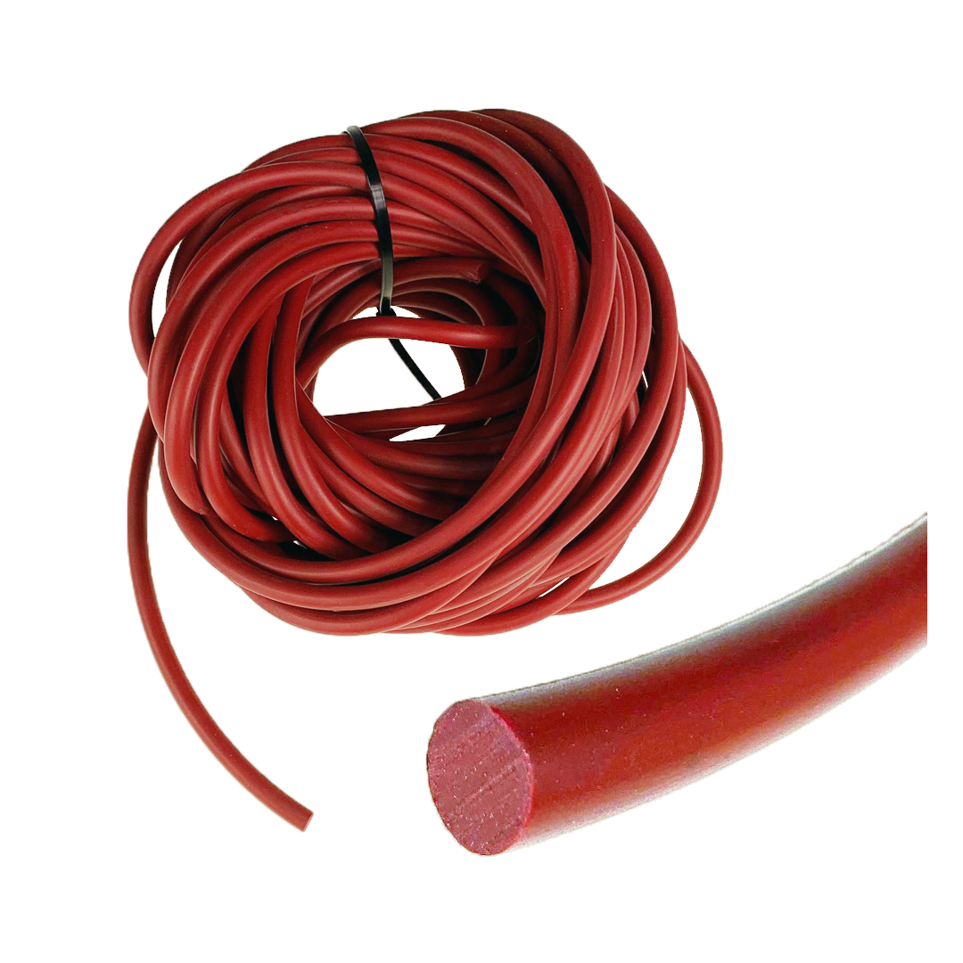 15198: 100 METER Trekkoord rood 8mm
