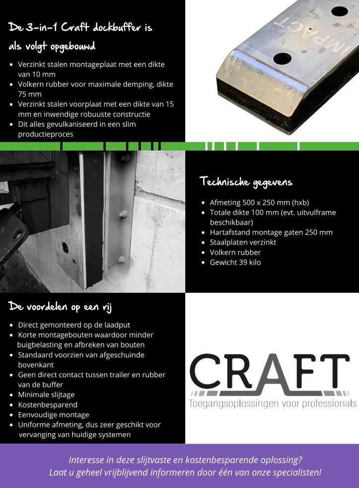 Brochure Craft IMPACT dockbuffers (Craft logo)