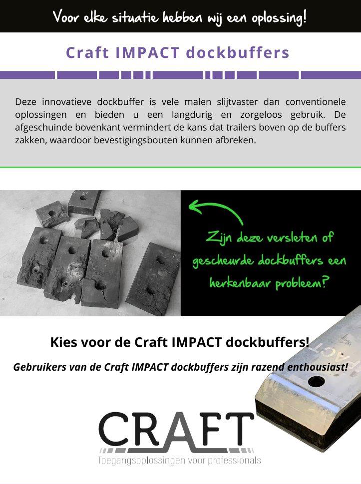 13785: Brochure Craft IMPACT dockbuffers (Craft logo)