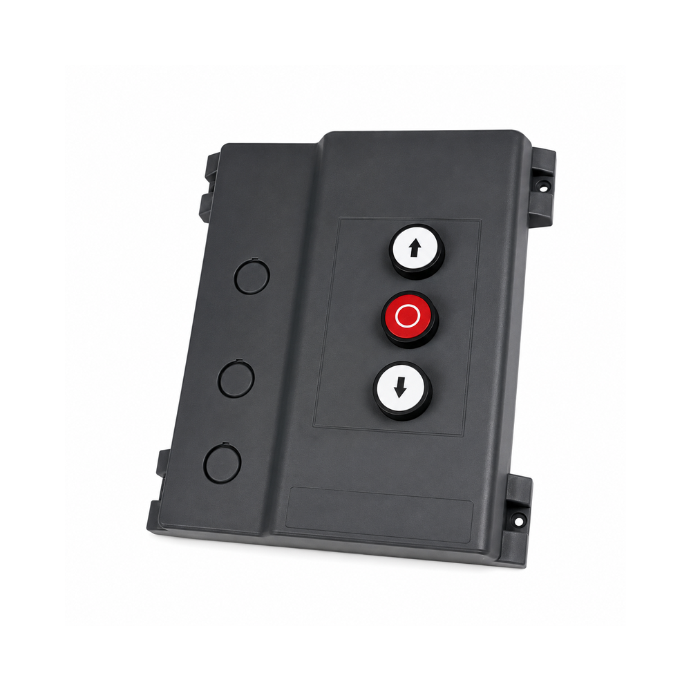 14376: Cover with push-buttons for the Novoferm T75 control unit