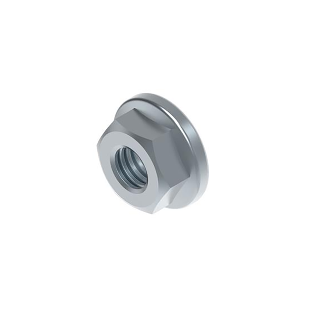 14367:  Serrated flange nut M8 (H=6,5mm)