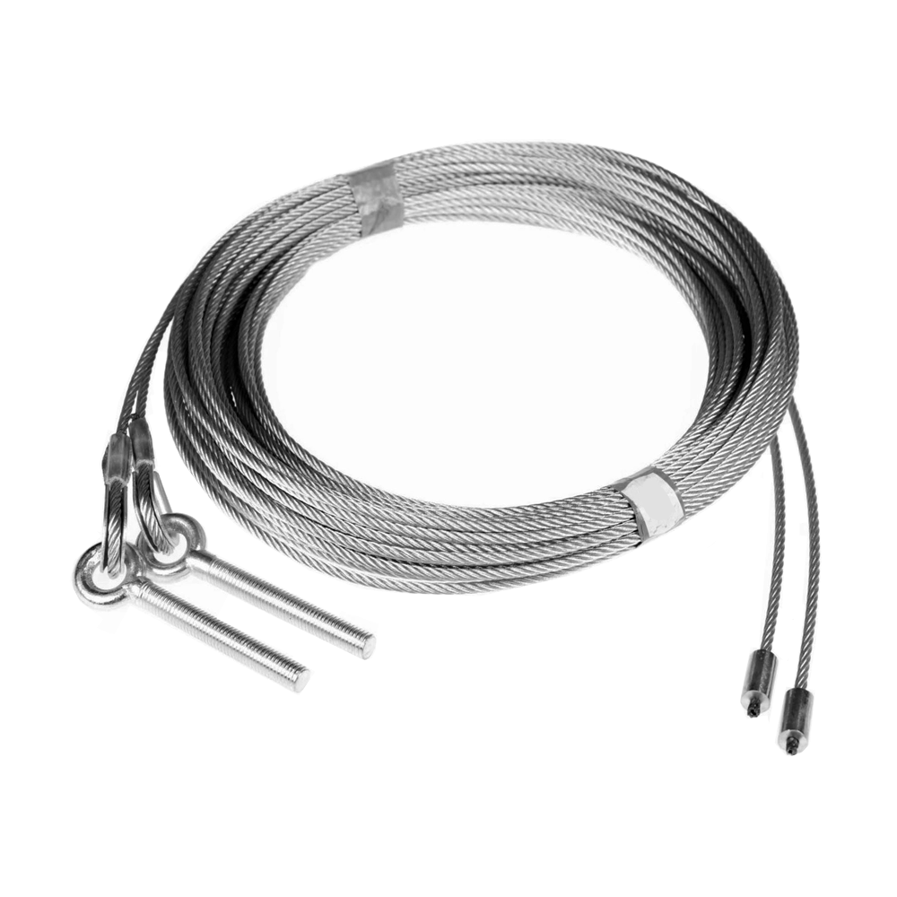 FLEXX DEAL: 10 SETS Lifting cable set 3 &times; 7000 mm universal