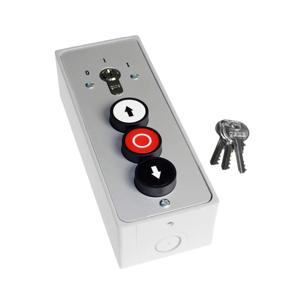 GEBA Key switch up-stop-down surface-mounted