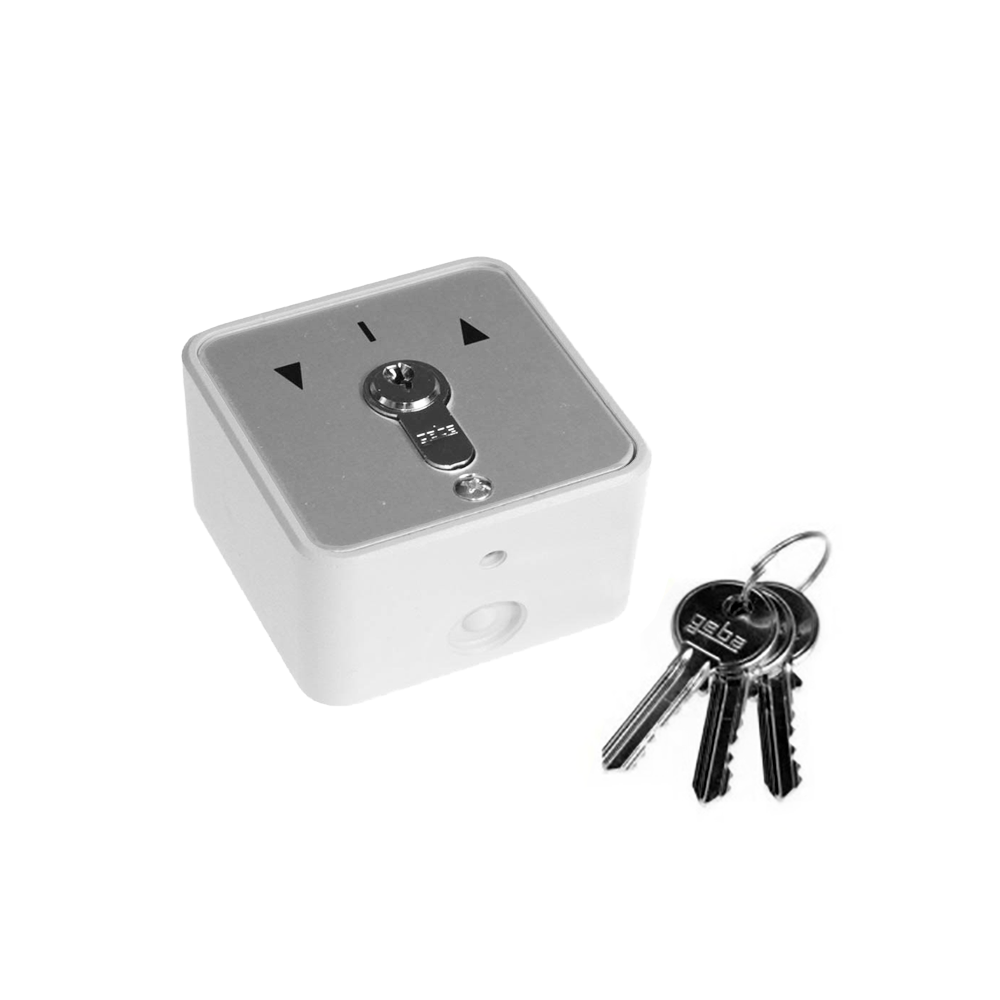 GEBA Key switch surface-mounted 2T