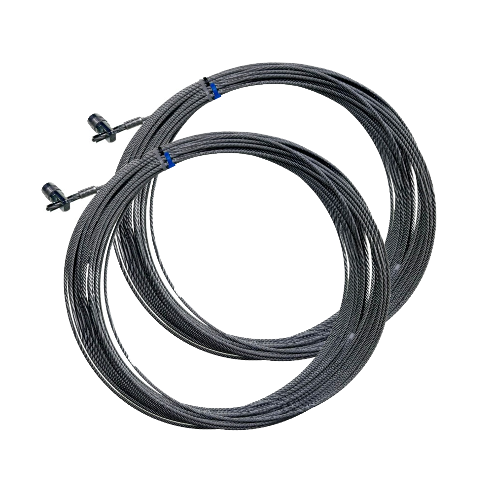 13836: Hefkabelset 5mm voor Rolflex Compact deuren (dagmaathoogte tot 5520 mm)