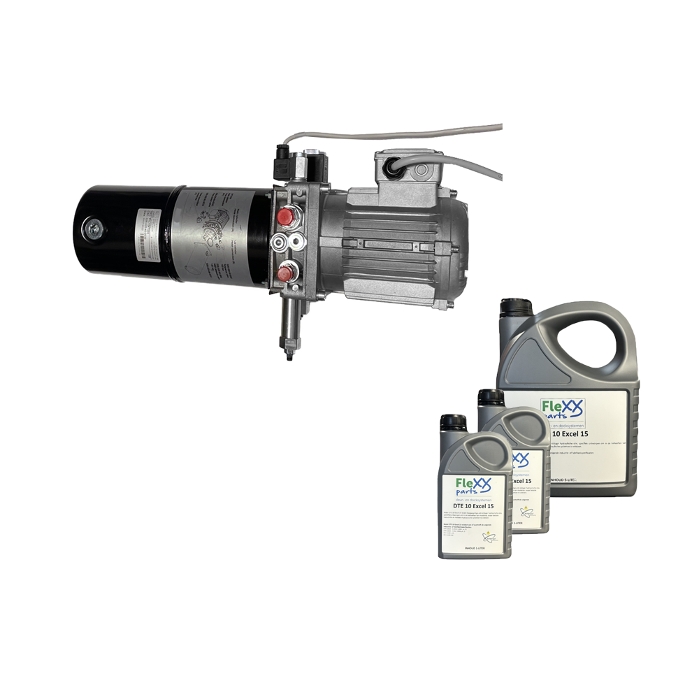 14044: Hydraulische aggregaat voor Loading Systems 1,1 kW / 1 MV inclusief olie