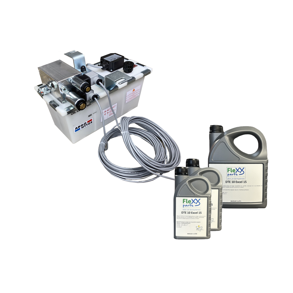14041: Hydraulische unit 1,1 kW / 2 MV voor Loading Systems inclusief olie