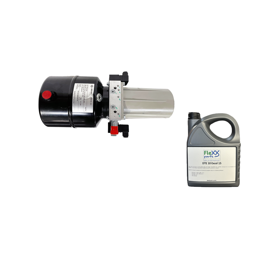 14040: Hydraulische unit voor Loading Systems 0,75 kW / 3 MV inclusief olie