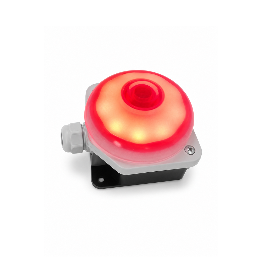 14223: Flashing LED push button