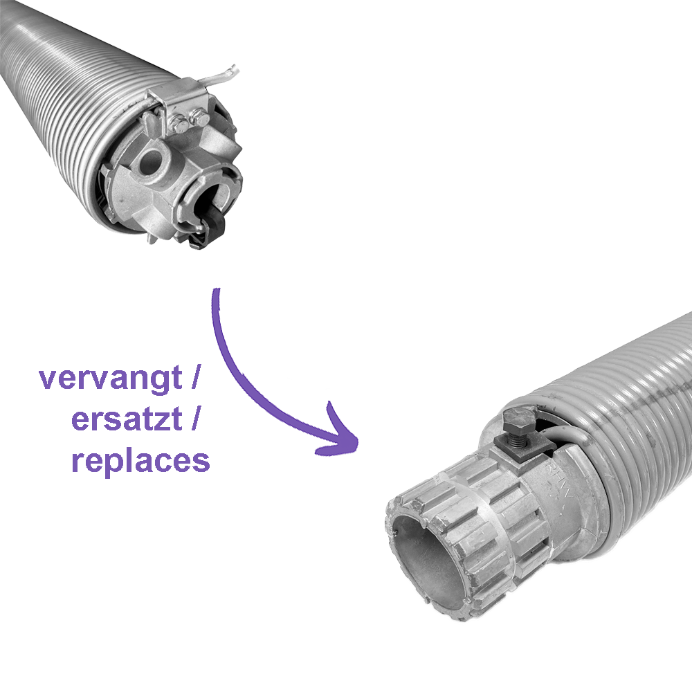 Torsieveren passend op 1042 deuren met ronde 35 mm as
