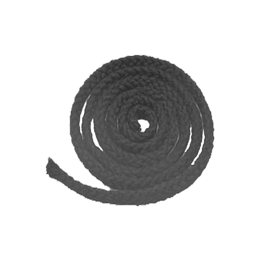 10370-6: Trekkoord zwart (6000 mm)