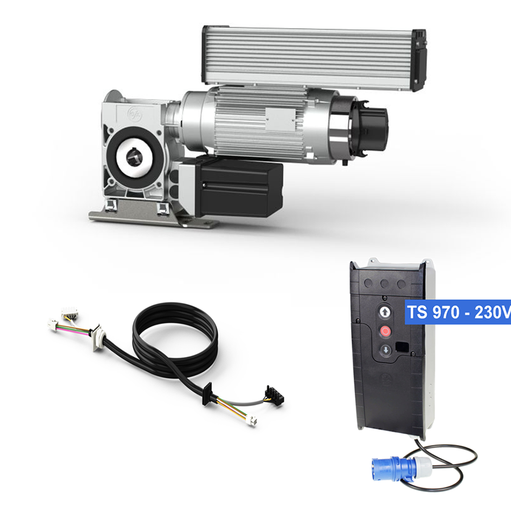 12484: Vervangende aandrijving 80 Nm asgat 40 mm