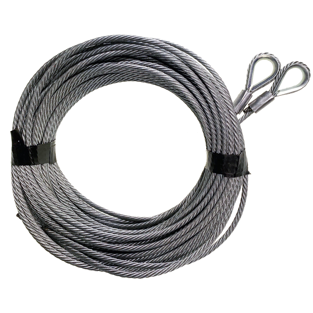 13420-5: 5 SETS Lifting cable 5x12000mm with thimble