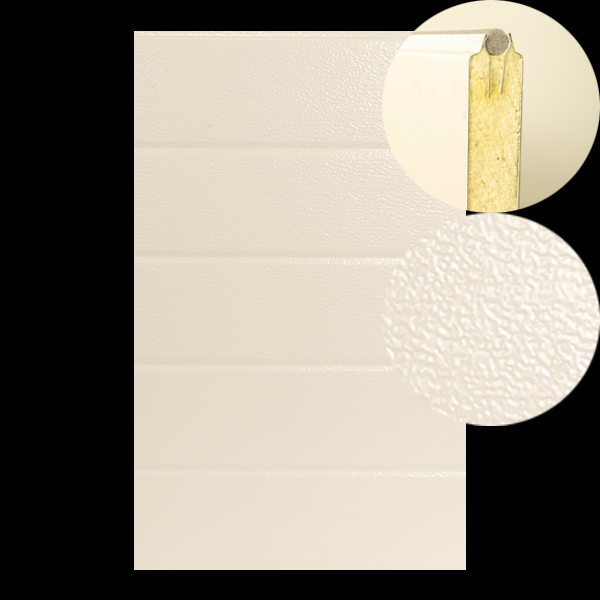 10529: Paneel STAAL ST3 - 40x610mm - stucco/glad