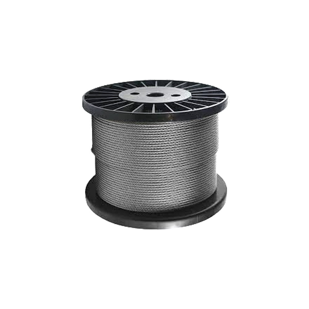 11633: Steel cable on reel, thickness 3 mm, full package
