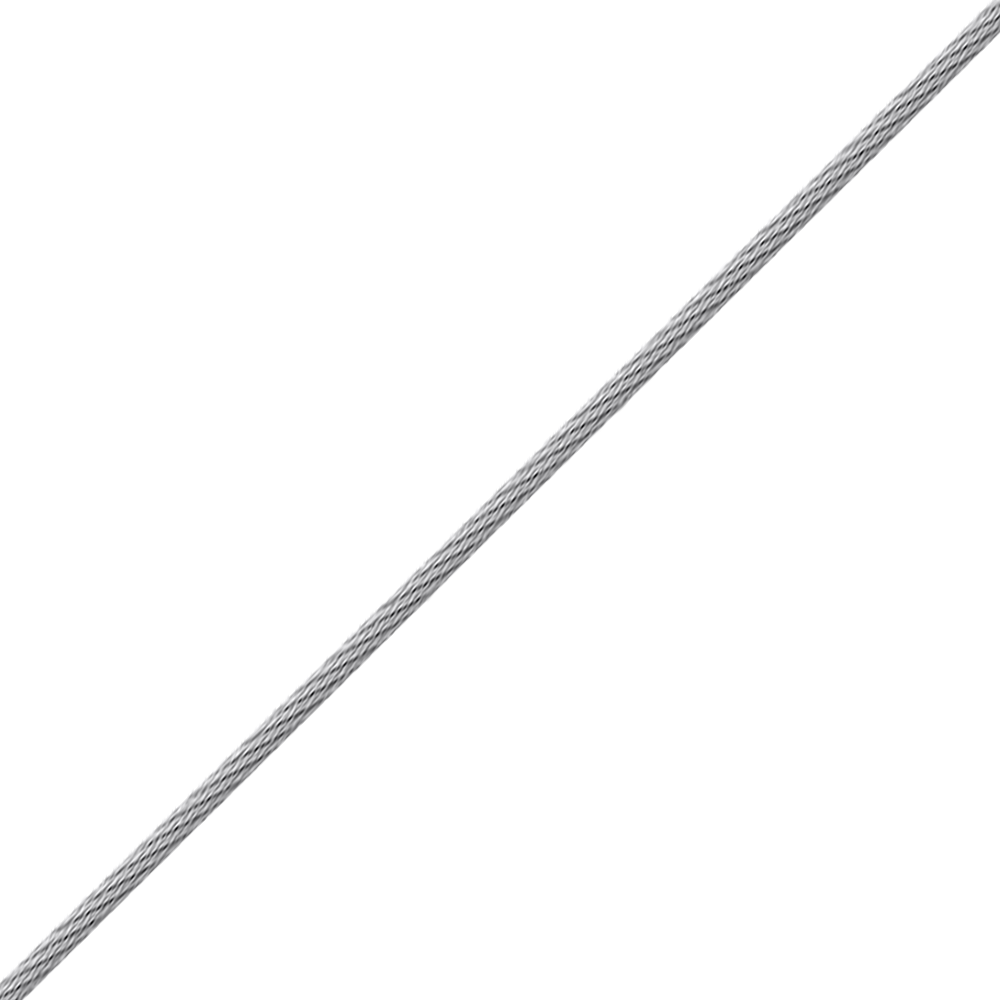 12891: Drahtseil INOX, 3 mm, pro Meter