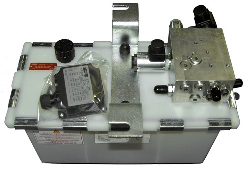 10526: Hydraulic power pack 2 valves (1.5 kW)