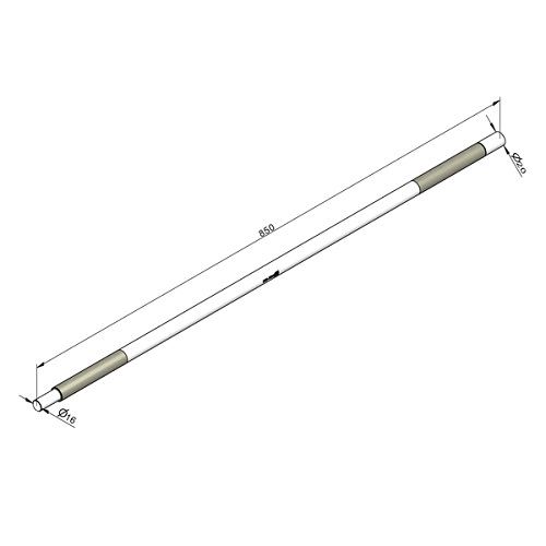 Tension bar long