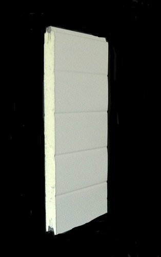 Deurpaneel STAAL 40x500mm stucco/stucco