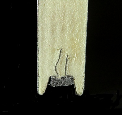 Deurpaneel STAAL 40x500mm stucco/stucco