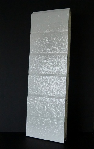 Deurpaneel STAAL 40x610mm stucco/stucco