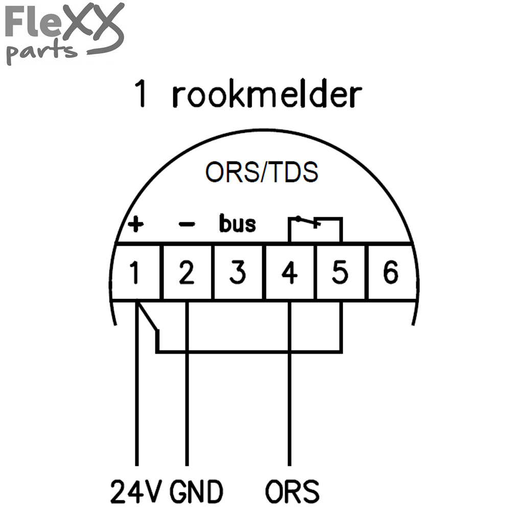 Optical smoke detector ORS142