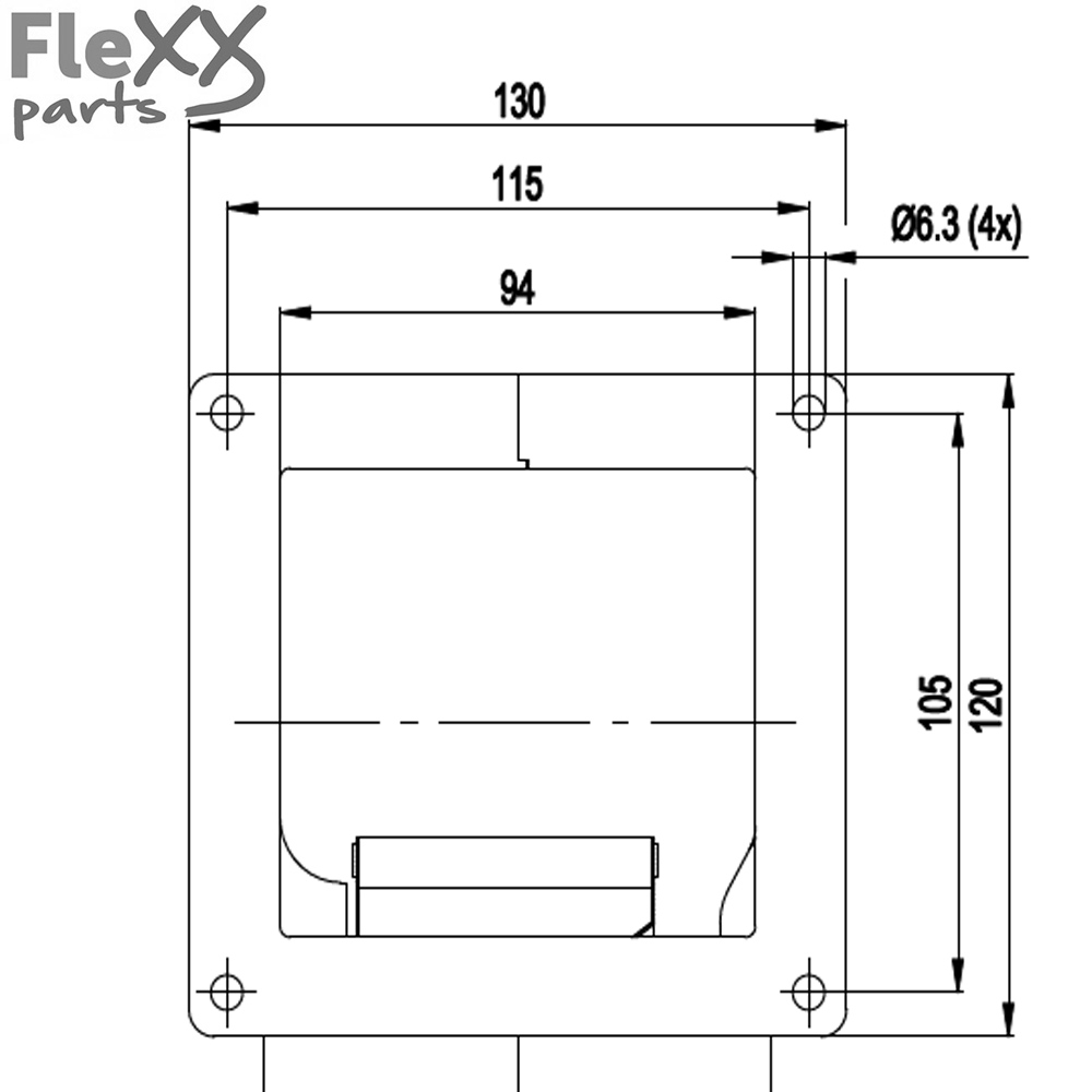 Fan blower 230V for inflatable dock shelters